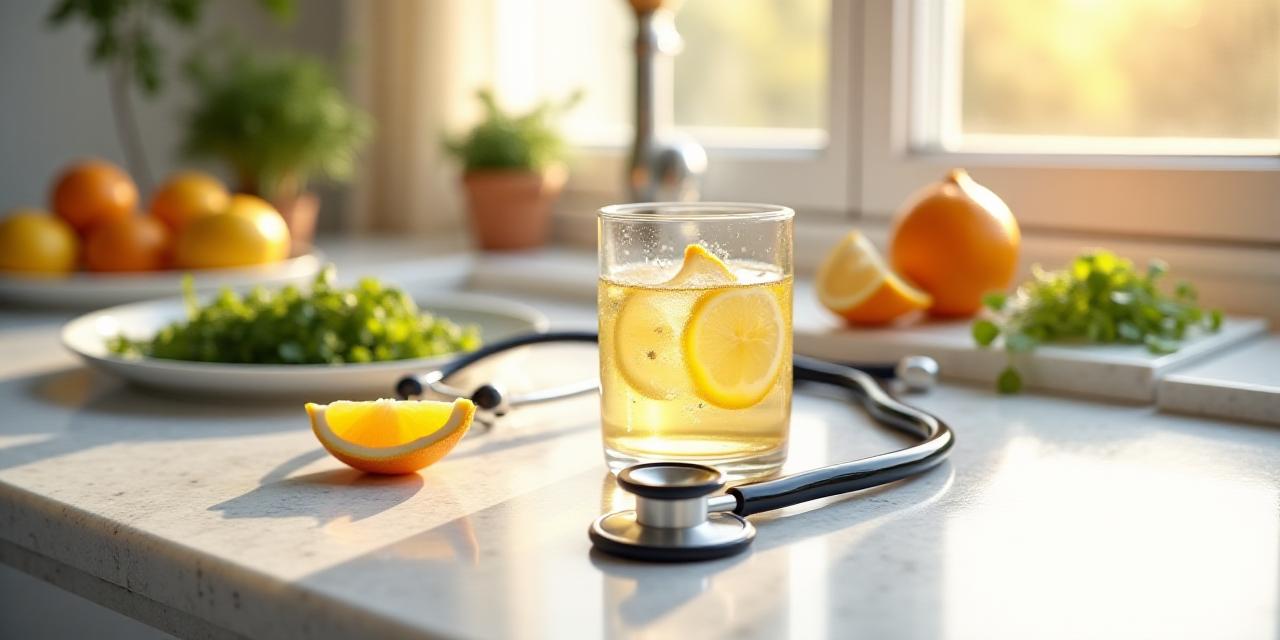 Sophisticated workspace and healthy lifestyle elements representing premium wellness consultancy